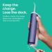 Buy Quip Water Flosser - Cordless Rechargeable Dental Pick with Adjustable Pressure & 360 Rotating Tip - Midnight Blue - International Shipping Available - Buy Online on GoSupps.com