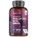 Hyaluronic Acid Supplement 600mg (500-700 KDA) - 120 Vegan Triple Strength Hyaluronic Acid Capsules - 4 Month Supply - Natural Skin Hair & Joint Supplement for Women & Men - Superior Absorption