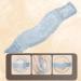 Neck Support Brace | Adjustable Soft Brace Wraps for Neck - Neck Support Brace for Sleeping Relieves Neck and Spine Pressure Aligns Stabilizes Vertebrae for Women& Men Blue L - Buy Online on GoSupps.com