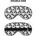 Panda Bear Sleep Mask | Double-Sided Eye Mask | Soft Adjustable Sleeping Eye Covers | Perfect Shading & Eye Edema Reduction | International Shipping Available - Buy Online on GoSupps.com
