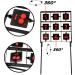 Atflbox Spinning Airsoft Target - 2 Sticker Resetting Styles for BB Gun Pellet Rifle - Buy Online on GoSupps.com