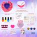Shop Herenear Nagelstudio Nail Art Set for Kids | Perfect Gifts for Girls Ages 6-11 - DIY Makeup Suitcase & Nail Dryer - Buy Online on GoSupps.com