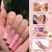 Rechoo Liner Nail Gel Polish 10ML - 2pcs Pink Gel for French Manicure & Nail Art - Buy Online on GoSupps.com