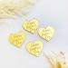 auwiyd 20 PCS Happy Mother's Day Cupcake Topper Acrylic Gold Heart-shaped Cupcake Toppers Mother's Day Cake Decoration Baking Dessert Decor for Mother's Day Party - Buy Online on GoSupps.com
