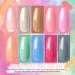 PEACECOLOR Gel Nail Polish Set with Lamp 36W Starter Kit 10PC Pink Green Blue Spring Gel Polish Colors Set with Matte Top Coat Nail Decorations Manicure Tools Gel Manicure Kit Beauty Gift XA-21 - Buy Online on GoSupps.com