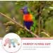 UKCOOCO 4PC Bird Diaper Flight Suite - Washable Reusable Parrot Clothing & Gel Urine Wet Suit for Ara & Budgerigar XL - Buy Online on GoSupps.com