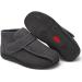 Adjustable Closure Diabetic Shoes for Men | Support for Swollen Feet | 8.5 Gris - Buy Online on GoSupps.com