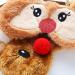 Christmas Reindeer Rudolph Eye Mask for Sleeping - Soft & Fluffy 3D Animal Novelty Blindfold for Kids & Adults - Brown - Buy Online on GoSupps.com