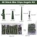 Realure 60 pcs Carp Accessories Set | Professional Fishing Gear with Security Clips Anti-Tangle Sleeves & Tail Rubber Pipes - Perfect for Beginners (Green) - Buy Online on GoSupps.com