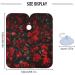 Bolaz Waterproof Barber Cape - Floral Red Rose Hair Cutting Cape for Men & Unisex | Multicolor One Size - Buy Online on GoSupps.com