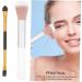 FOYTOKI 2pcs Makeup Brush Cream Concealer Brush Women Eye Shadow Brush Highlighter Brush Brow Brush Plastic - Buy Online on GoSupps.com