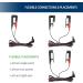 Biothm TENS Ear Clips - For Vagus Nerve Stimulation - Dual Silicone Electrodes - Buy Online on GoSupps.com