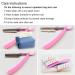 Single Edge Razor with 30 Blades Multipurpose Eyebrow & Hair Trimmer for Men & Women | Reusable with Protective Case Stylish Pink - Buy Online on GoSupps.com
