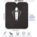Visesunny Tuxedo Barber Cape with Black Bow Tie - Anti-Static Water-Resistant Hair Cutting Cape for Professional Salon Use - Buy Online on GoSupps.com