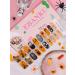 Halloween Gel Nail Wrap Sticker Set - Pumpkin Spider Web Skull Design, Red Polish Strips for Women, Halloween Nail Art Decor - UV/LED Lamp Required - Buy Online on GoSupps.com