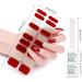 20 Sticker Semi Cured Gel Strips Gel Nail Full Wraps Strips Gel Nail Stickers UV/LED Lamp Required Nail Wrap Semi Cured Gel Nail Strips Pedicure Semi Cured Gel Nail Strips Starter Kit Semi BSS81 - Buy Online on GoSupps.com