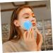 Healeved Face Pore Handheld Brush Facial Brush Silicone Bristles Face Cleaning 11.20X5.10X3.50CM Blue - Buy Online on GoSupps.com
