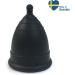 MonthlyCup Black Pearl Menstrual Cup (Normal) Made in Sweden | Eco-Friendly & Comfortable for Everyday Use - Buy Online on GoSupps.com