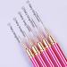 5Pcs Nail Arts Liner Brushes Painting Brush Set Thin Nail Arts Dotting Drawing Pen 4/8/12/20/25mm Suitable For Home Use - Buy Online on GoSupps.com