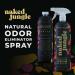 Naked Jungle Natural Odor Eliminator Spray - Plant Based Pet Safe Formula - All-Purpose Vegan Blend to Neutralize Extreme Smells - 24 Oz - Buy Online on GoSupps.com