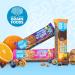 Brain Foods Orange Flapjack No Sugar Added Vegan Gluten Free Lower Calories 12 Bars 70g - Buy Online on GoSupps.com