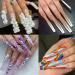 TOEDO 3XL Extra Long Square Nail Tips - 120PCS Full Cover Coffin Fake Nails Kit - Acrylic Press On Nails for Extension - 12 Sizes with Storage Box - Clear Square-Cut Design - Buy Online on GoSupps.com