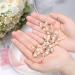 Elegant Gold Bridal Jewelry Set | Crystal Hairpins & Flower Hair Accessories for Brides - Buy Online on GoSupps.com