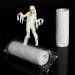 Halloween Mummy Bandage Wrap Self Adhesive White Stretch Gauze Bandage Roll for Party Wrap Zombie Bandage Photography Props 1 Roll
