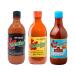 Hot sauce Mexican Bundle with Valentina Black 370ml Red 370ml and Mariscos 370ml (Pack of 3 Bundle)