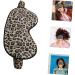 VALICLUD Faux Silk Eye Mask Sleeping Leopard Print Travel Blindfold Soft Satin Blindfold Elastic Band Unisex Night Eyeshadow For Female Men - Buy Online on GoSupps.com