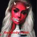Go Ho Makeup Liquid Body Paint (2.1 oz) - Red Water Based Face & Body Paint for Special FX, Cosplay & Halloween - Buy Online on GoSupps.com