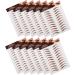 FOMIYES 24 Sheets Peel and Stick Eyebrows Grooming Shaping Eyebrow Make up Eyebrow Paper 21.00X14.70X0.10CMx2pcs Brownx2pcs - Buy Online on GoSupps.com