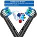 Toothbrush Heads for Oral B Electric Toothbrush - 16 Black Precision Medium Brush Heads | Compatible & High Quality - Buy Online on GoSupps.com