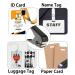 Heavy-Duty Slot Punch  Handheld Badge Hole Puncher  All Metal ID Card Puncher  Slotting Punch Tool for PVC ID Card  Luggage tag  Name Tag and Badge Holder - Buy Online on GoSupps.com