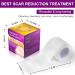 Silicone Scar Sheets - Clear Invisible Tape for Surgical C-Section Keloid Burn & Acne Scars - 1.6 x 60 Effective Scar Treatment - Buy Online on GoSupps.com