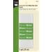 Dritz 9303W Ribbed Non-Roll Woven Elastic  White  1-1/2-Inch by 1-Yard
