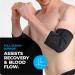 VITTO Elbow Support Compression Sleeve for Men & Women - Tendonitis Arthritis Injury - Tennis Golfers Elbow Strap - Weightlifting Elbow Sleeves (Black, M) - Buy Online on GoSupps.com