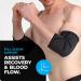 VITTO Elbow Support for Men & Women - Compression Sleeve for Tendonitis Arthritis Injury - Tennis Elbow Support Strap Golfers Elbow Support Elbow Sleeves for Weightlifting (L Black Single) L Black 1 - Buy Online on GoSupps.com