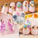 Nail Art Glitter Mylar Slices - 12 Irregular Colors of Sequins & Foil Flakes for Stunning Nail Designs - Buy Online on GoSupps.com
