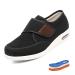 MFAJDHS Men's Diabetic Shoes for Men Casual Adjustable Walking Shoes Wide Shoes for Elderly Diabetic Edema Swollen Feet 9 Wide Black