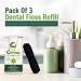 Buy Biodegradable Interdental Wire Refill Pack - 2 x 35m Vegan Spill-Free Eco-Friendly Dental Care - Buy Online on GoSupps.com
