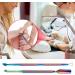 2PCS Stainless Steel Cuticle Pusher & Cutter Set for Manicure & Pedicure - Buy Online on GoSupps.com