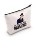 Levlo cosmetic bag with raymond motif Raymond fans gift "I'm Friends with Raymond" make-up bag with zipper for women and girls I'm friends