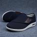 Men's Wide Width Diabetic Edema Adjustable Orthopedic Shoes in Blue - Size 12 - Buy Online on GoSupps.com