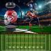 McBean Hover Helmet - Magnetic Suspension NFL Floating Football Helmet | Unique Gift for Men Sports Fans & Alumni - Buy Online on GoSupps.com