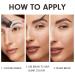 Eyebrow Stamp Stencil Kit - Beginner-Friendly 1-Step Brow Stencil and Stamp Set | Long-Lasting, Smudge-Proof & Waterproof | 24 Reusable Shapes for Perfect Brows (Taupe) - Buy Online on GoSupps.com
