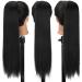 Buy Black Long Smooth Pferdeschwanz Hair Extension - 60cm Clip-In Ponytail Hairpiece | Natural Wrap Around Braid | Fast International Shipping - Buy Online on GoSupps.com