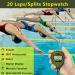 Buy Lighth Away Waterproof Stopwatch Timer - 30 Rounds Memory Large Display Ideal for Swimming & Football Coaching - Buy Online on GoSupps.com