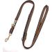 Buy Adjustable Dog Linen Doppeleine Leash for Large Dogs - 2m 2.80m 3.50m 5m - 20mm/25mm - LA (S-Gray Orange) - Buy Online on GoSupps.com