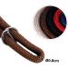 Lionto Dog Collar - Retriver Training Collar | 40 cm Length Brown 0.8 cm Thickness - International Shipping Available - Buy Online on GoSupps.com